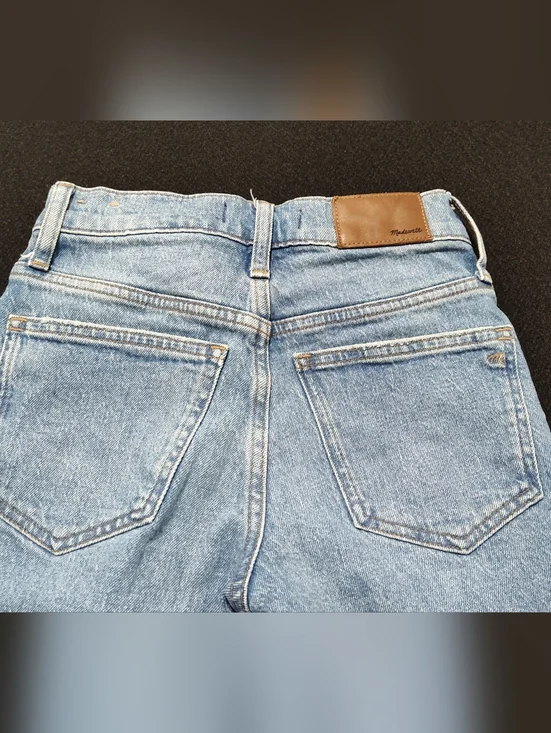 Madewell Women's The Perfect Vintage Jean Mid Rise Med Indigo Wash Jeans, 23P - Picture 7 of 13